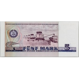 Germany, DDR, 5 Mark 1975, IH series
