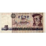 Germany, DDR, 5 Mark 1975, IH series