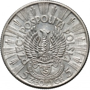 II RP, 5 złotych 1934, Warszawa, Józef Piłsudski, Orzeł Strzelecki