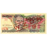 PRL, 10000 złotych 1.12.1988, WZÓR, No. 0775, seria W