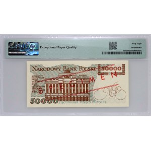 PRL, 50000 złotych 1.12.1989, WZÓR, No. 0854, seria A
