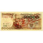 PRL, 50000 złotych 1.12.1989, WZÓR, No. 0854, seria A