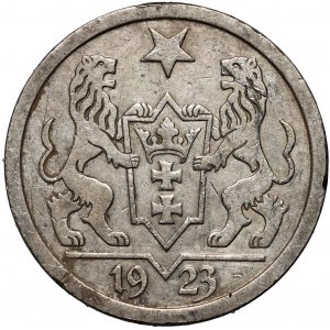 Wolne Miasto Gdańsk, 2 guldeny 1923, Utrecht, Koga