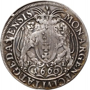 Johannes II. Kasimir, ort 1660 DL, Danzig