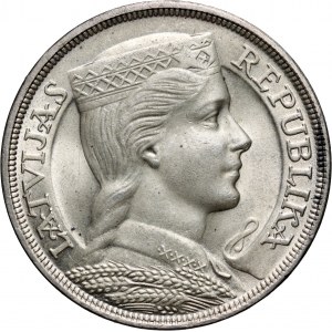 Latvia, 5 Lats 1932