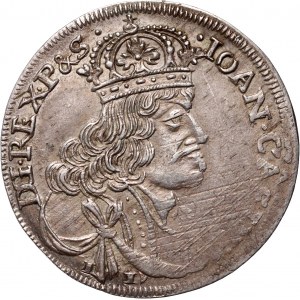 John II Casimir, ort 1656 IC, Krakow