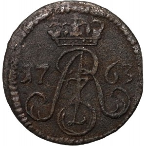 Augustus III, 1763 shellac, Torun