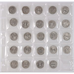Germany, set of 50 Pfennig from 1927-1938, various mints, (24 pieces)