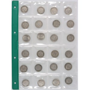 Germany, set of 10 Pfennig from 1904-1908, various mints, (24 pieces)