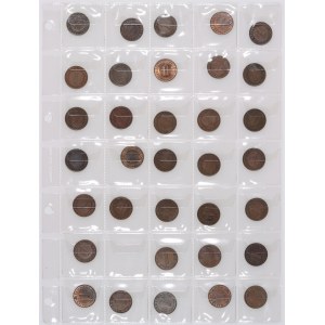 Germany, set of 1 Pfennig from 1927-1939, various mints, (34 pieces)