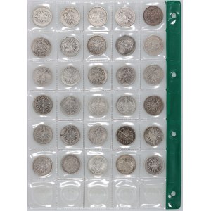 Germany, set of 1 Mark from 1873-1881, various mints, (30 pieces)