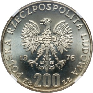 PRL, 200 złotych 1976, Igrzyska XXI Olimpiady, PROOF