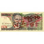 PRL, 10000 zł 1.12.1988, WZÓR, No. 0782, seria W