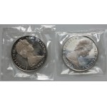 New Zealand, Elizabeth II, set of coins from 1975-1976, (2 pieces)