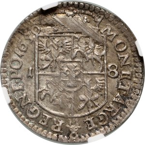 John II Casimir, ort 1650, Wschowa
