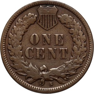 USA, Cent 1908 S, San Francisco, Indian Head