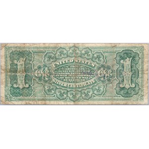 United States of America, 1 Dollar 1886, Silver Certificate, Series B