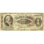 United States of America, 1 Dollar 1886, Silver Certificate, Series B