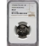 PRL, 10 złotych 1976, Adam Mickiewicz