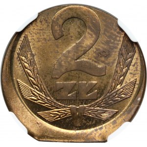 PRL, 2 zloty 1979, DESTRUKT