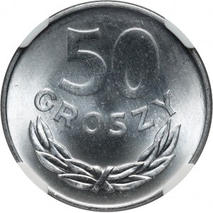 PRL, 50 groszy 1978, sans marque de fabrique