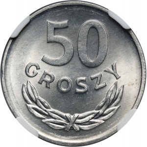 PRL, 50 groszy 1974