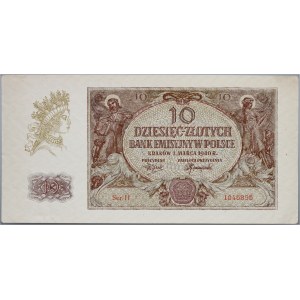 General Government, 10 zloty 1.03.1940, series H