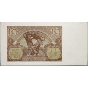 General Government, 10 zloty 1.03.1940, series H