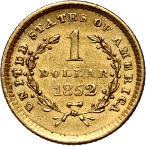 United States of America, Dollar 1852, Philadelphia