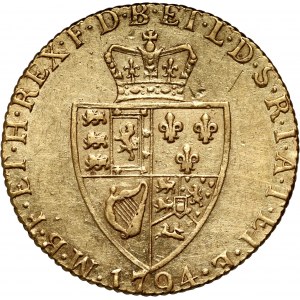 Great Britain, George III, Guinea 1794, London