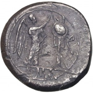 Roman Republic, Anonymous 215-211 BC, Victoriatus, Campania