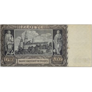 Generalne Gubernatorstwo, 2000 złotych 1.03.19Z9, seria K, Fałszertswo
