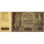 Generalne Gubernatorstwo, 2000 złotych 1.03.19Z9, seria K, Fałszertswo