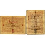 Ungarn, Banknotensatz 1848 (2 Stück)