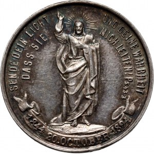 Austria, Medal from 1894, 50th anniversary of the Protestant Church in Linz