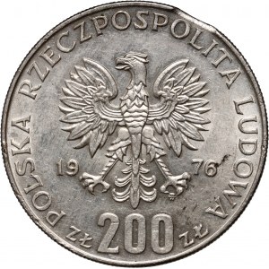 PRL, 200 złotych 1976, Igrzyska XXI Olimpiady, DESTRUKT