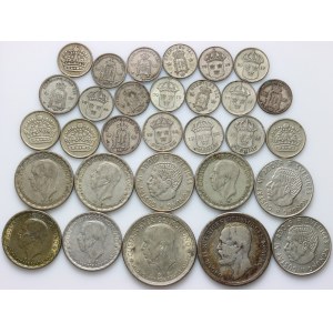 Sweden, Scandinavia, silver coin set, (30 pieces)