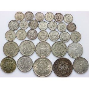 Sweden, Scandinavia, silver coin set, (30 pieces)