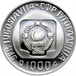 Yugoslavia, set of silver coins from 1981-1985, (2 pieces)