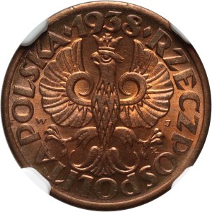 Second Republic, penny 1938