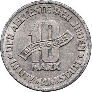Getto w Łodzi, 10 marek 1943, Łódź, aluminium