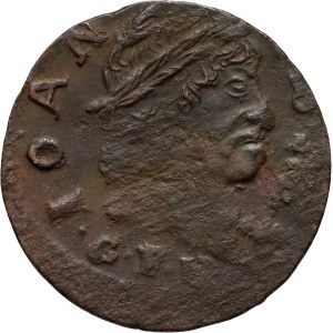 Jan II Kazimierz, szeląg litewski (botratynka) 1663 GFH, Oliwa