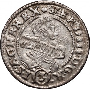 Śląsk, Ferdynand III, 3 krajcary 1637, Kłodzko