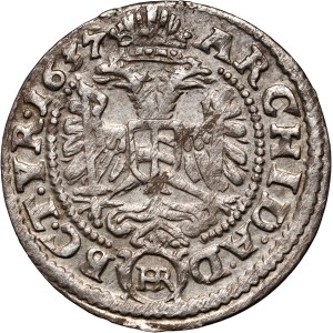 Śląsk, Ferdynand III, 3 krajcary 1637, Kłodzko