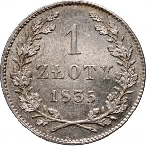Wolne Miasto Kraków, 1 złoty 1835, Wiedeń