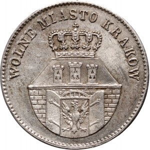 Wolne Miasto Kraków, 1 złoty 1835, Wiedeń