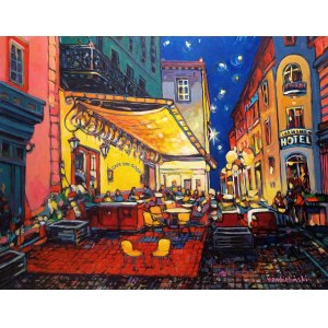 Piotr Rembieliński, Cafe van Gogh, 2023