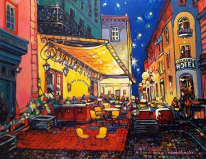 Piotr Rembieliński, Cafe van Gogh, 2023