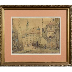 Władysław CHMIELIŃSKI (1911-1979), Rynek Starego Miasta w Warszawie