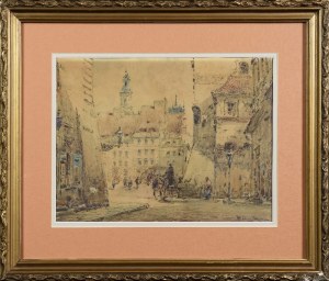 Władysław CHMIELIŃSKI (1911-1979), Rynek Starego Miasta w Warszawie